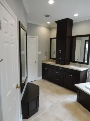 Lakewood Forest Master Bathroom Revamp in NW Harris County — Kitchen Remodeling project by Xtreme Renovations, LLC
