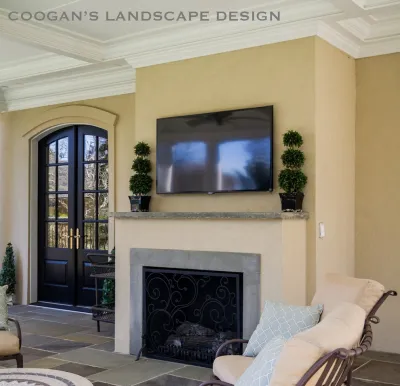 OUTDOOR FIREPLACES — Landscape Construction project by Coogan's Design Build