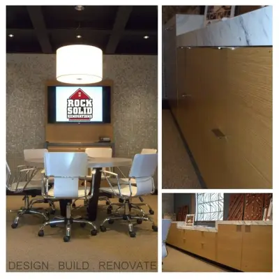 Meeting Room — Kitchen Remodeling project by Rock Solid Renovations