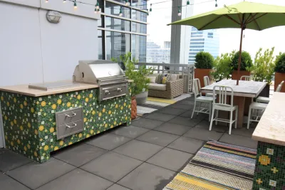 HIGH RISE PATIO GARDEN — Landscape Construction project by Coogan's Design Build