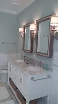 Naples Vintage Bathroom — Kitchen Remodeling project by Twin A General Contracting Of SWFL., Inc.