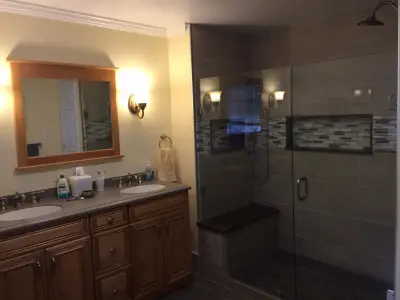 Onondaga Hill Accessible Shower — Kitchen Remodeling project by Mark Frateschi Design Build