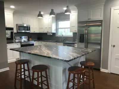 First Level Open Concept Renovation — Kitchen Remodeling project by T. Morgan Construction, Inc.