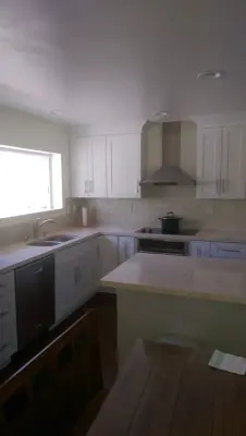 White Kitchen Renovation with Open Concept in Los Gatos — Kitchen Remodeling project by Visionary Home Remodeling Inc.
