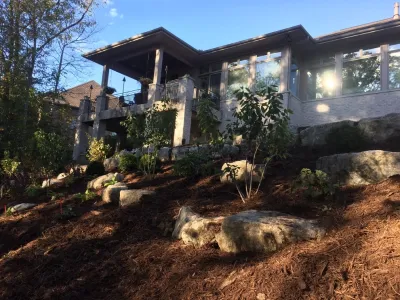 Signature Dr Hillside — Landscape Construction project by Country Club Landscaping