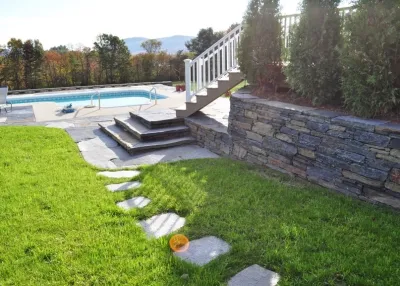 CountryScape Landscape - Retaining Wall Construction in Shelburne Falls, MA
