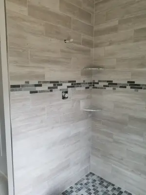 Contemporary Shower — Kitchen Remodeling project by Foster's Homes LLC