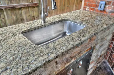 Tailored Outdoor Kitchen, Katy, TX — Kitchen Remodeling project by DGB Construction & Remodeling