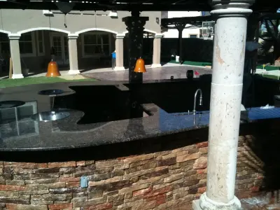 Alfresco Cooking Areas — Kitchen Remodeling project by 77 Stone