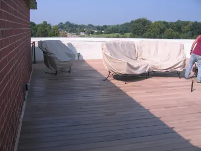 Rooftop Outdoor Deck — Kitchen Remodeling project by ACE Cabinet Center