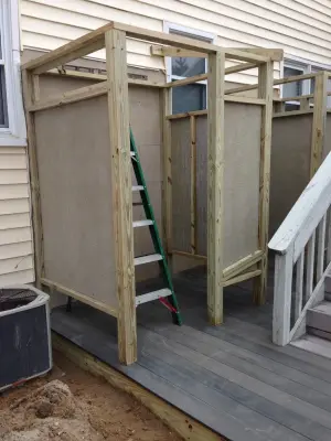 Beach House Outdoor Showers — Kitchen Remodeling project by Total Solutions NP, LLC