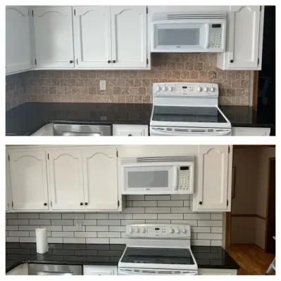 Overland Park Tile Accent — Kitchen Remodeling project by Bailey Home Investments, LLC