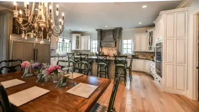 Shiny Culinary Space — Kitchen Remodeling project by Walters Cabinets, Inc.