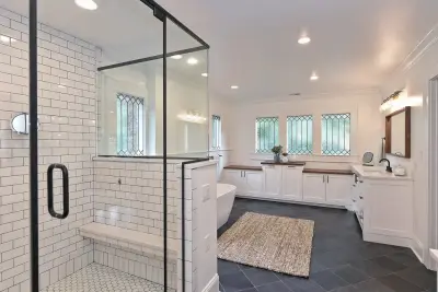 Dilworth Owner's Bathroom Renovation — Kitchen Remodeling project by Hopedale Builders, Inc.
