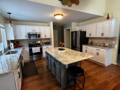 Cabinet Painting in Ortonville — Kitchen Remodeling project by Kitchen Tune-Up Novi, MI