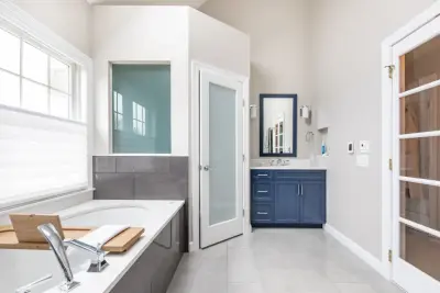 Center Valley PA Palazzo Master Bathroom — Kitchen Remodeling project by Agentis Kitchen & Bath