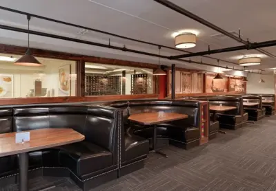 Pascolo Restaurant Renovations and Custom Furnishings in Burlington, VT — Kitchen Remodeling project by Cypress Woodworks LLC