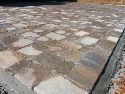 Paved Patio — Kitchen Remodeling project by C.F. Master Craft Construction LLC