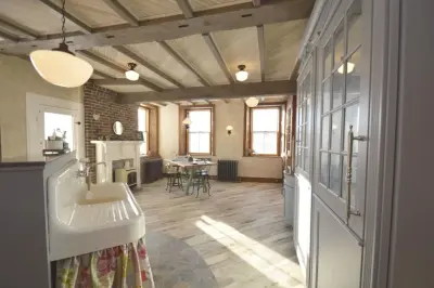 Renovation of the 1840s Farmhouse Kitchen in Penfield — Kitchen Remodeling project by Straight Edge Construction Group