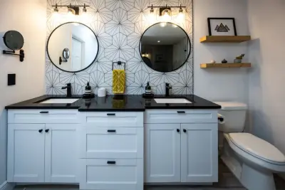 Exceptional Tile Design - Bathroom Renovation — Kitchen Remodeling project by CMK Construction