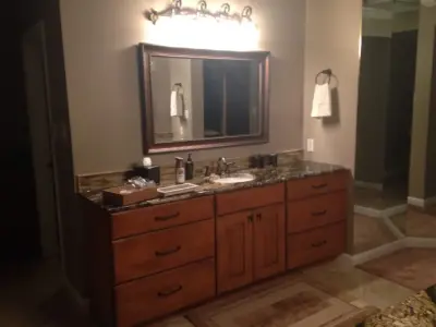 Pignotti's Restroom — Kitchen Remodeling project by Family Touch Remodeling LLC