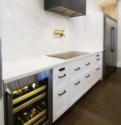Contemporary Kitchen Enhancements in Pompano Beach — Kitchen Remodeling project by AC/DC | Affordable Custom Design Cabinetry