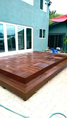 IPE Deck Expansion — Kitchen Remodeling project by Flat Rate Remodeling, Inc.