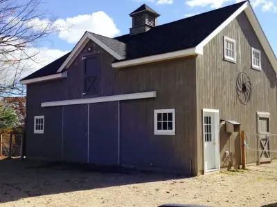 Amhurst Horse Barn at Farmhouse Hillsborough — Kitchen Remodeling project by North Summit Builders LLC