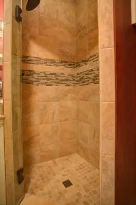 Portland Bathroom for Guests 3 — Kitchen Remodeling project by Leigh Lusk Interiors
