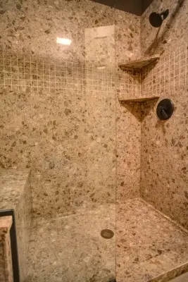 Portland Guest Bathroom — Kitchen Remodeling project by Leigh Lusk Interiors