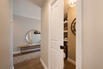 Parode Costa Mesa Powder Bath Renovation — Kitchen Remodeling project by Burgin Design - Remodel