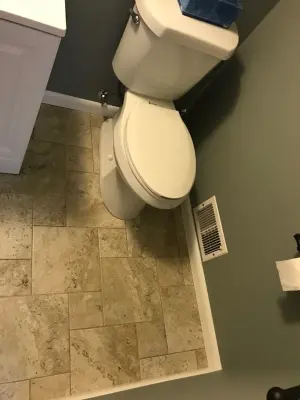 Bathroom makeover — Kitchen Remodeling project by Stronghold Remodeling