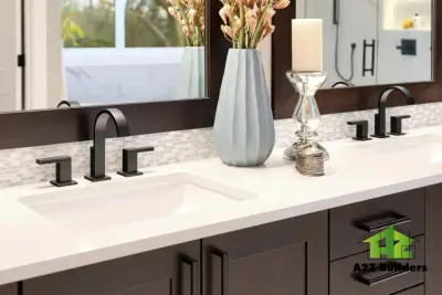 Lone Tree Master Bathroom at Prestwick Trail — Kitchen Remodeling project by A2Z Builders