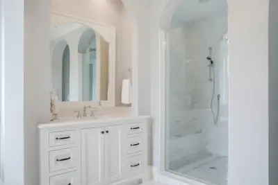 Main Bathroom | MN — Kitchen Remodeling project by Stone Tree Design Center