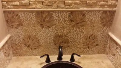 Johns Creek Guest Bathroom — Kitchen Remodeling project by JW Design LLC