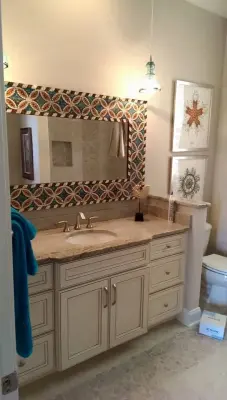 Coastal Inspired Bathroom — Kitchen Remodeling project by Matt's Maintenance & Remodeling