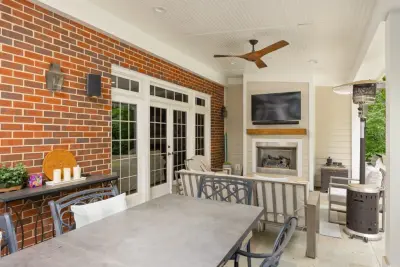 Quail Hollow Club Poolside Canopy Patio — Kitchen Remodeling project by DGK Design + Build