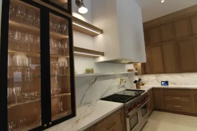 Quarter Sawn White Oak Marvel — Kitchen Remodeling project by Eleet Fine American Cabinetry