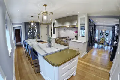 Quartz Kitchen — Kitchen Remodeling project by Stone Kitchens