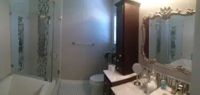 Cucamonga Bathroom Renovation — Kitchen Remodeling project by SNC Construction & Home Improvements INC.