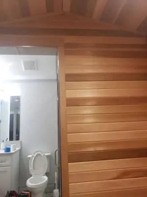Sauna Setup — Kitchen Remodeling project by RC Contracting Remodeling