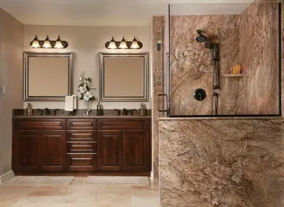 Double Sink Bathroom Renovations by Re-Bath — Kitchen Remodeling project by Re-Bath