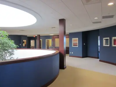 Rectrix Aviation Fixed Base Operator at Hanscom Field Airport in Bedford, Massachusetts — Kitchen Remodeling project by Cabanilla Design Collective