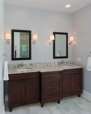 Tranquil Restroom — Kitchen Remodeling project by DesignLine Home Transformations