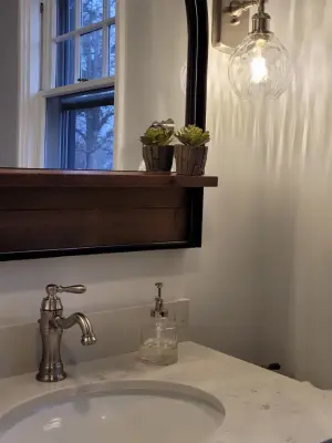 River Hall Bathroom — Kitchen Remodeling project by HOME-TIME Renovation LLC
