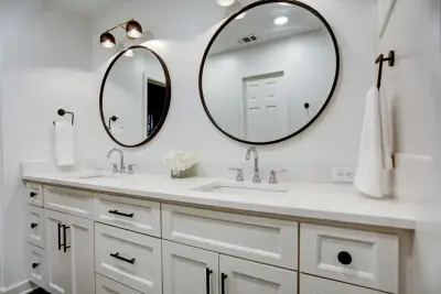 Valley River Restrooms — Kitchen Remodeling project by Leigh Lusk Interiors