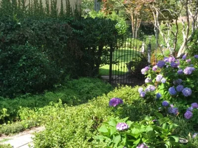 Serene Garden Walkway — Landscape Construction project by Creative Landscapes, Inc. in Myrtle Beach