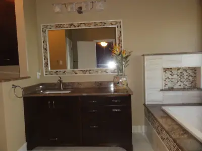 Bathroom renovation in Round Rock, TX — Kitchen Remodeling project by MHM Remodeling