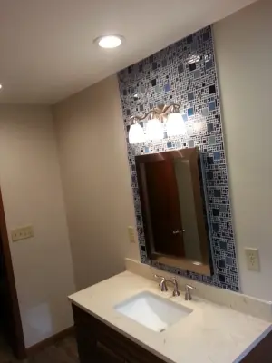 Rowland's Restroom — Kitchen Remodeling project by Hallowed Ground Home Improvement LLC