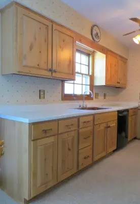Alder Cabinet Refurbishment in Rustic Style — Kitchen Remodeling project by Kitchen Solvers Of Madison